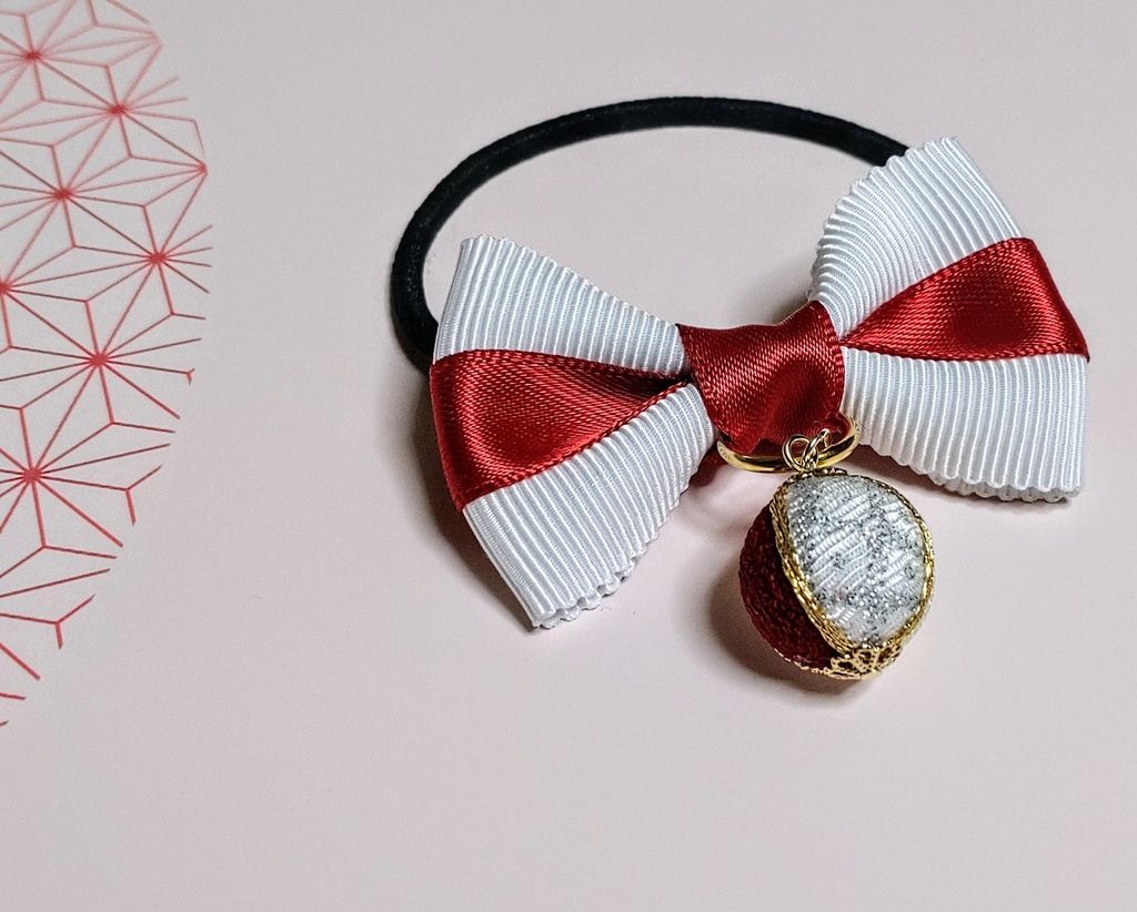 刀剣男士イメージリボン〜小鞠付〜