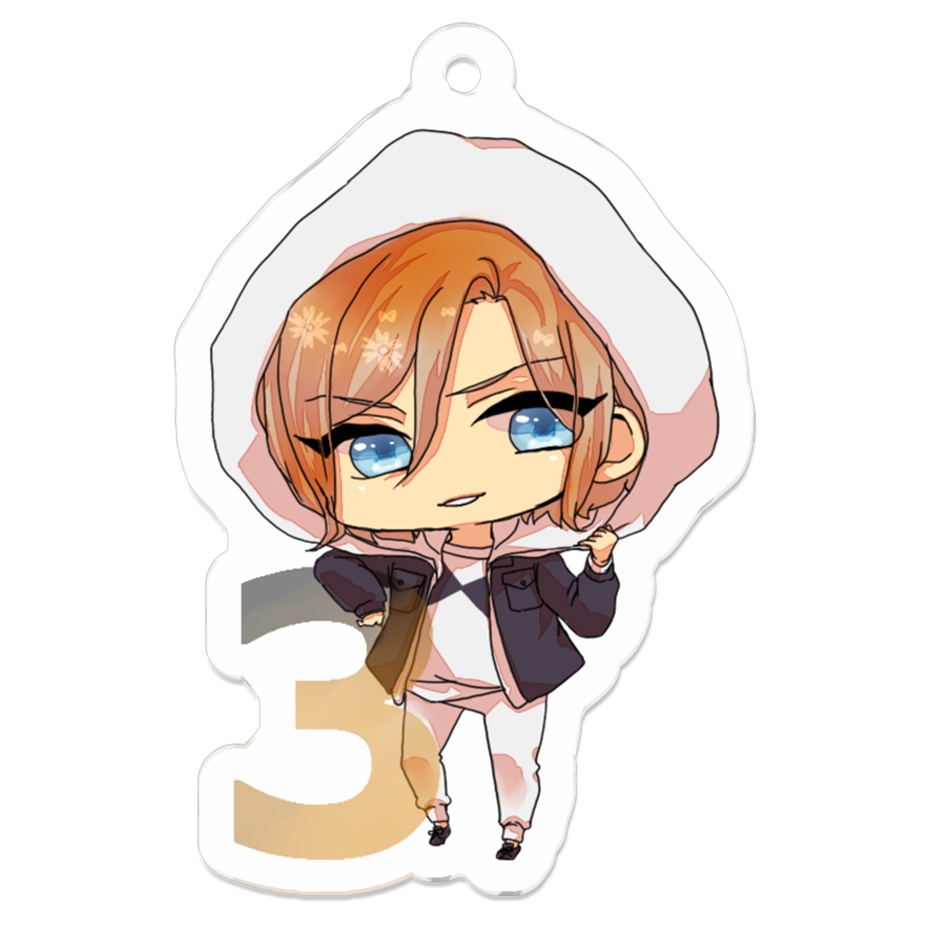 A3!/2期万里アクリルキーホルダー