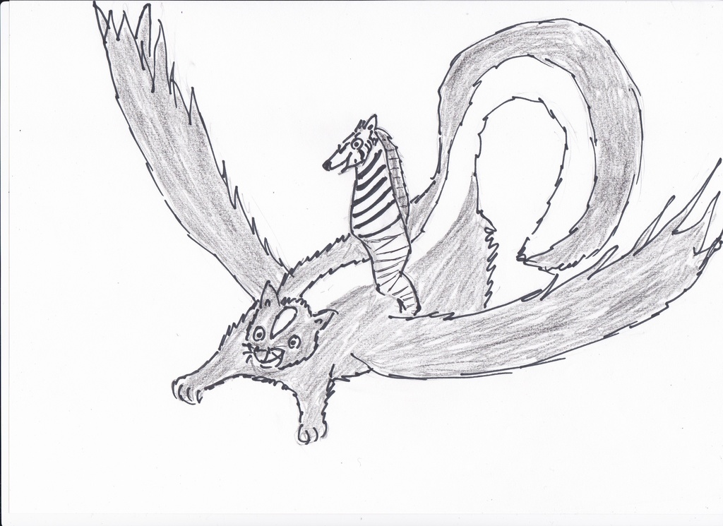 空飛ぶスカンク