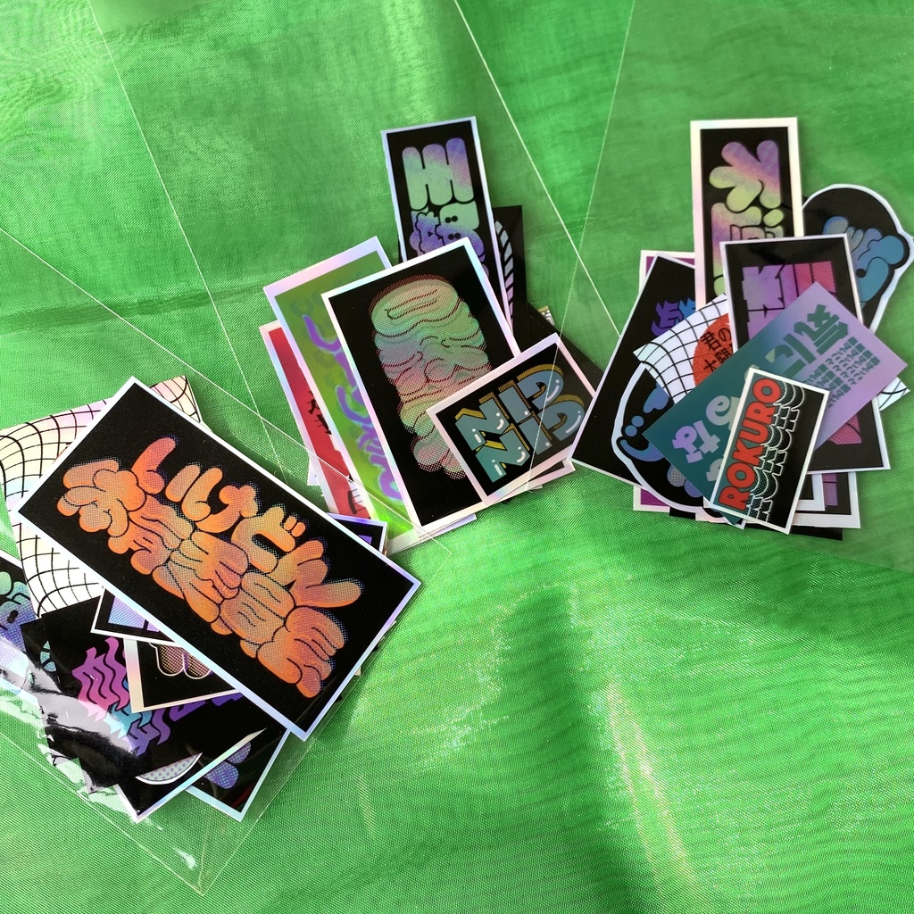 6年生ホロステッカー