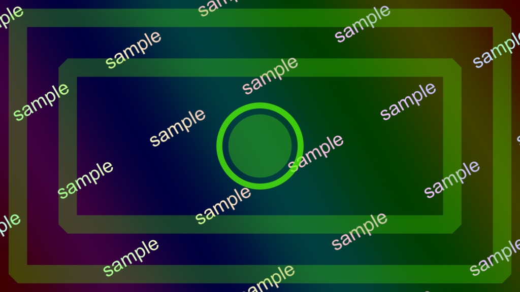 画面酔い軽減フィルター【3D酔い対策/画面酔い対策/オーバーレイ】(★2025/12/07まで500円 ⇒ 350円)
