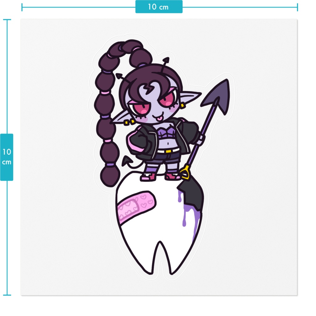 ミューたんステッカー