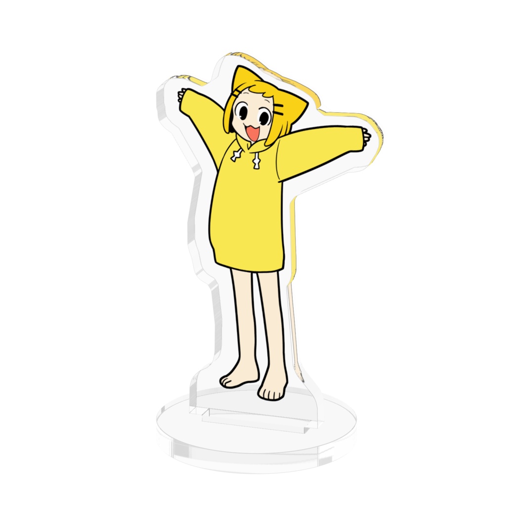 擬人化blobcat コォニャニャチワァーッアクリルフィギュア