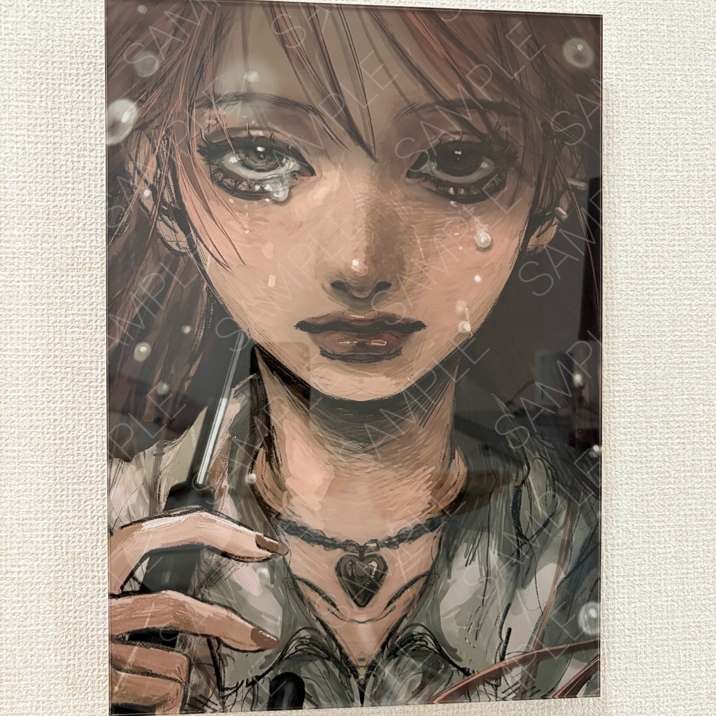 複製原画「暴風雨」(アクリルマウント)