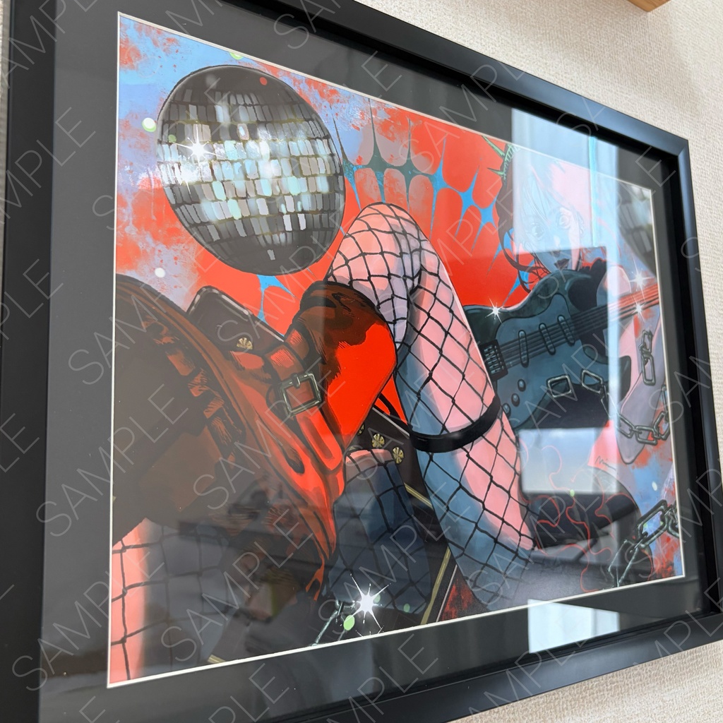 複製原画「MY ROCK」(額込み)