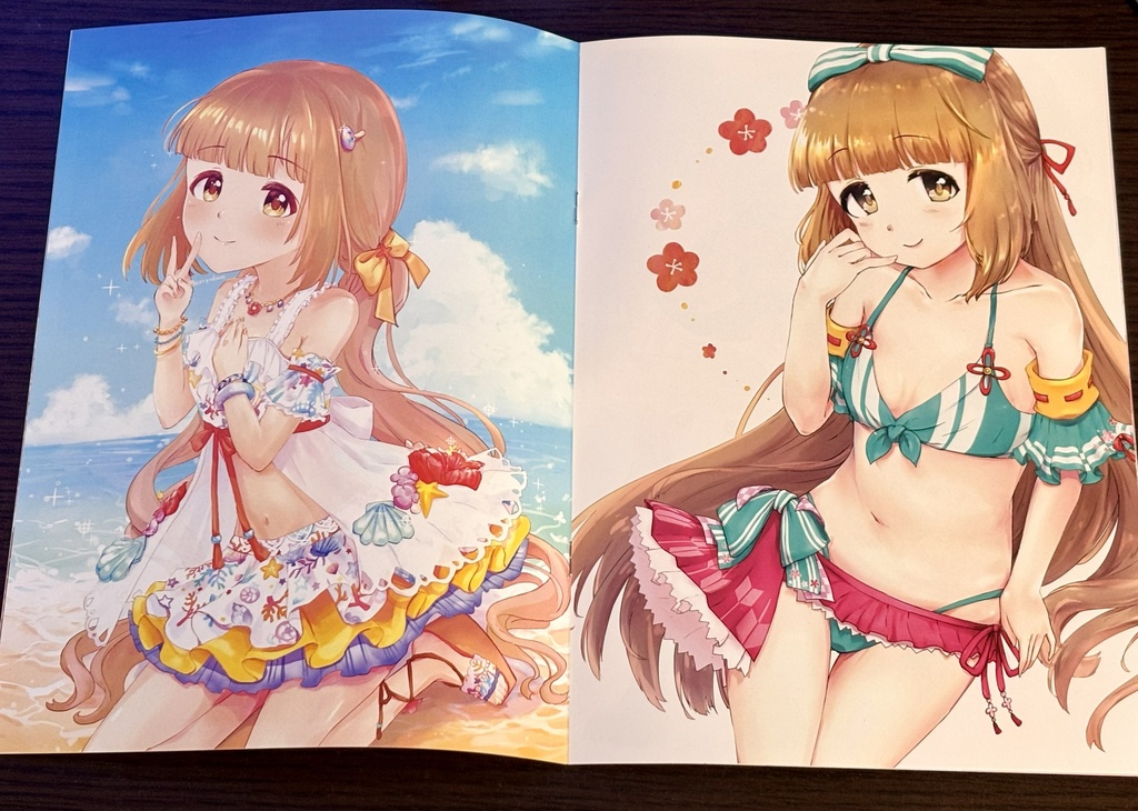 依田芳乃イラスト本(フルカラー本文12p)