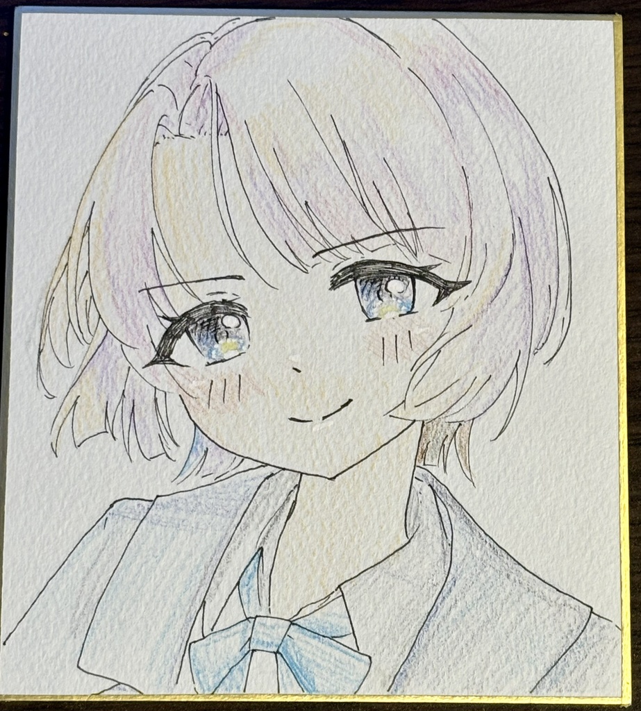 有村麻央　色紙