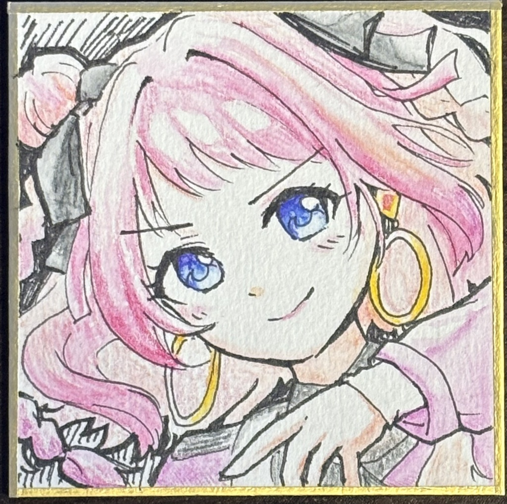 花海咲季　ミニ色紙