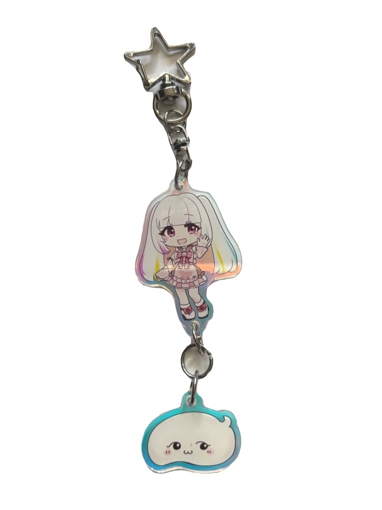 ホイップあん2連アクキー