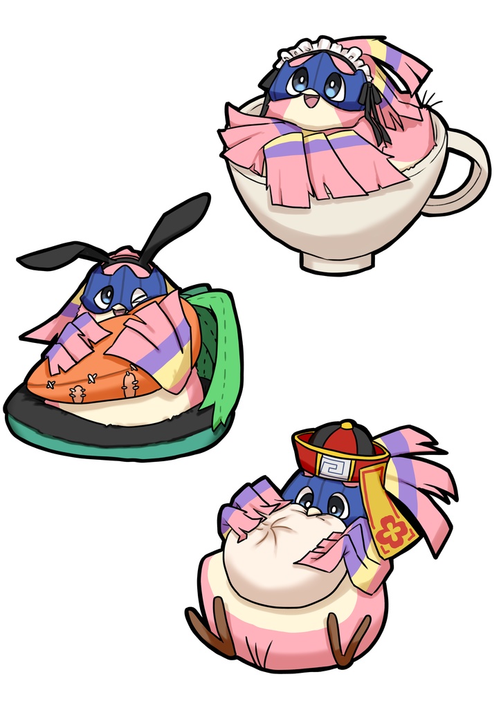 ピノちゃんステッカーセット