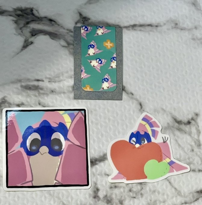 ステッカー&マグネットしおり(B)