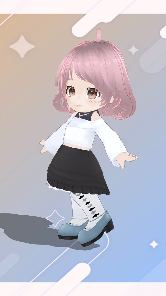 【無料配布】ちびキャラVRMアバター「ロイドちゃん」/ VTuber・VRM対応