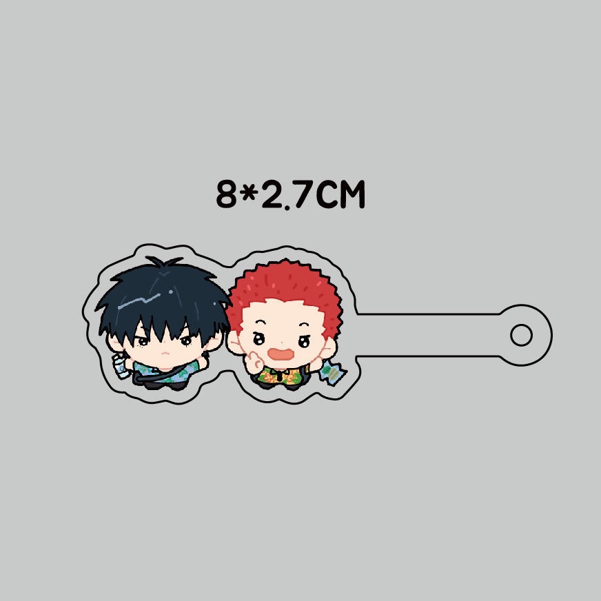 流花トラベルアクリルキーホルダー