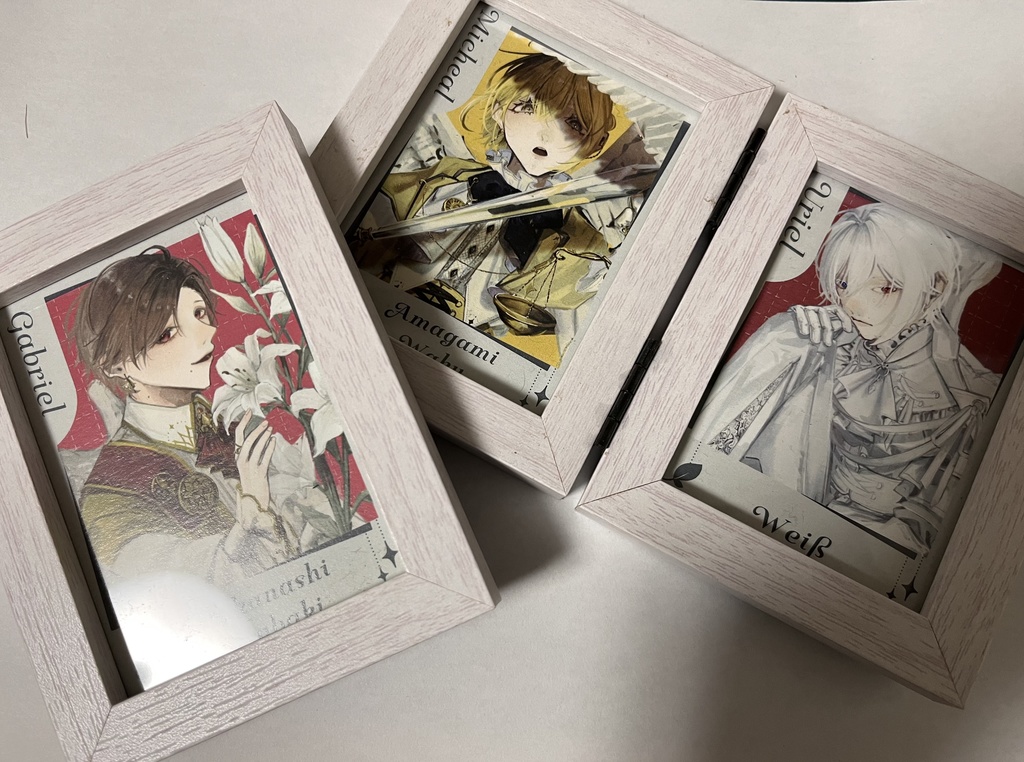 チェキ風カード【天使と悪魔】