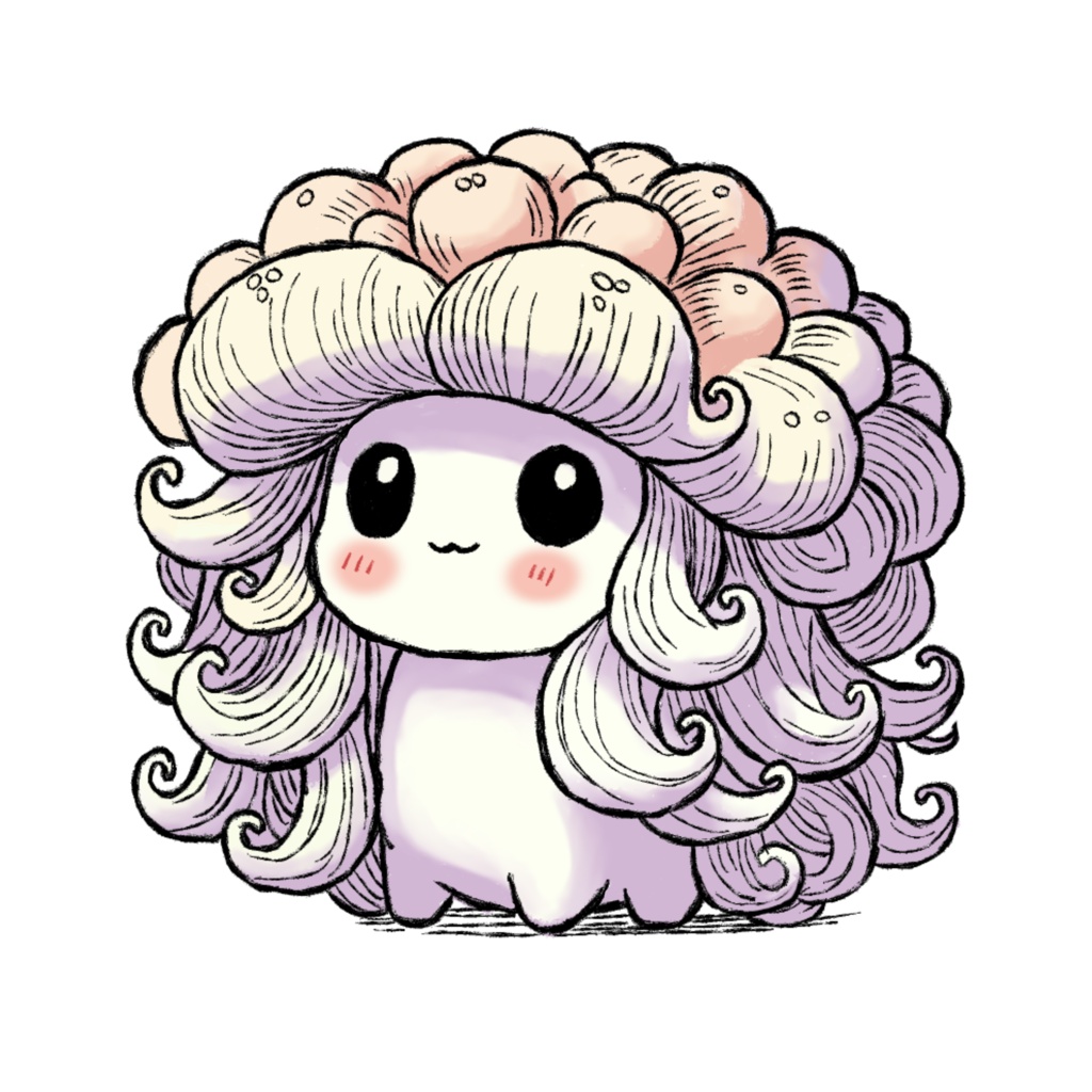 Kawaii Mushroom Stickers Set3