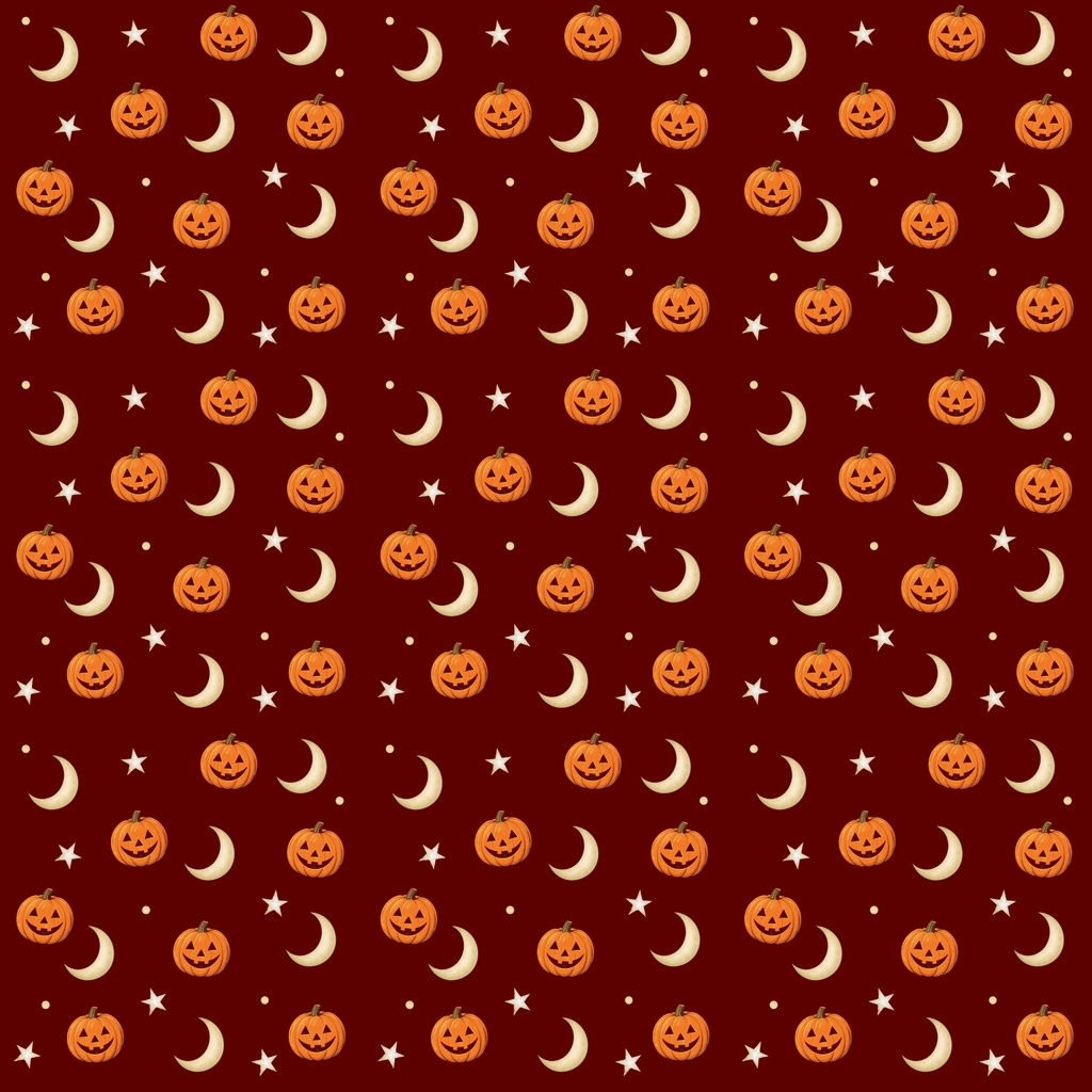 ハロウィンデジタルペーパー10枚入り