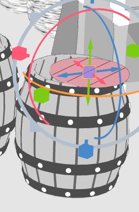 露店(雑貨/野菜/樽/木箱/壺/ボウル/網かご/看板)/テントとしても!/パーツ移動可能!