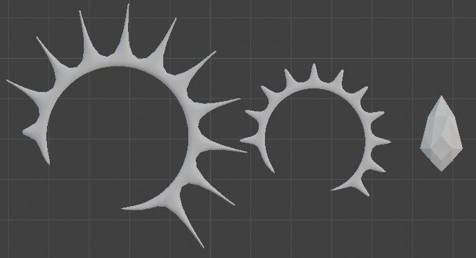 魔法の杖_大/杖21+2種×装飾宝石14種+ランタン+光飾り/セットアップ済+カスタム可能