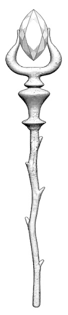 魔法の杖_大/杖21+2種×装飾宝石14種+ランタン+光飾り/セットアップ済+カスタム可能