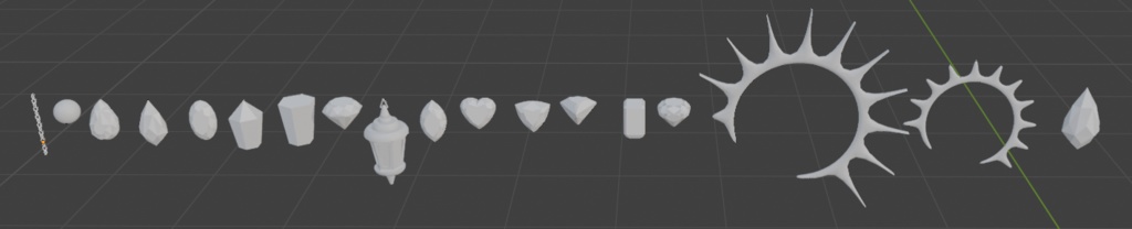 魔法の杖_大/杖21+2種×装飾宝石14種+ランタン+光飾り/セットアップ済+カスタム可能