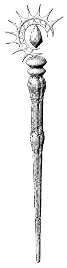 魔法の杖_大/杖21+2種×装飾宝石14種+ランタン+光飾り/セットアップ済+カスタム可能