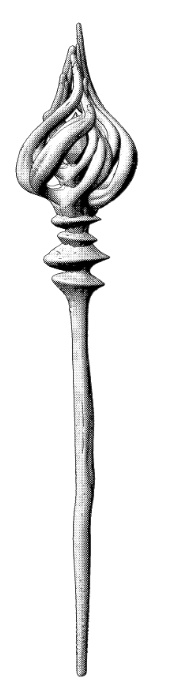 魔法の杖_大/杖21+2種×装飾宝石14種+ランタン+光飾り/セットアップ済+カスタム可能