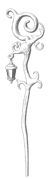 魔法の杖_大/杖21+2種×装飾宝石14種+ランタン+光飾り/セットアップ済+カスタム可能