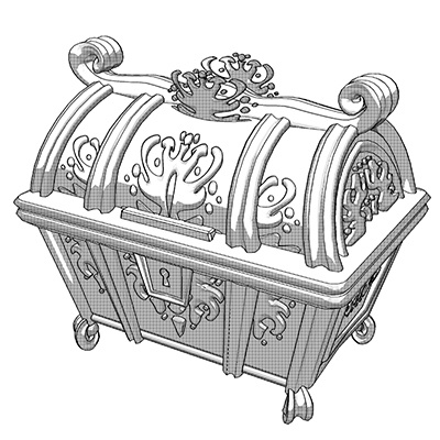 宝箱セット(鍵付き!)_海賊_異世界