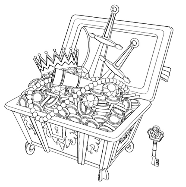 宝箱セット(鍵付き!)_海賊_異世界