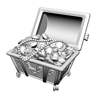 宝箱セット(鍵付き!)_海賊_異世界