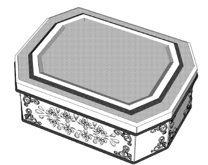 チョコレート缶/ブリキ缶/箱/プレゼント