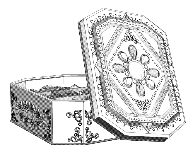 チョコレート缶/ブリキ缶/箱/プレゼント