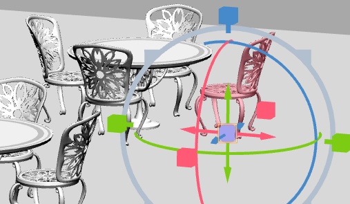 時計台広場/街並み/(鐘/家/べンチ/テラス/机/椅子/他)露店シリーズ(別売)配置可能です!