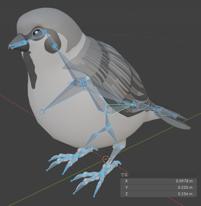 すずめ(羽ツメ身体可動!)羽閉じ版/羽開き版/公園広場/ベンチ/街灯