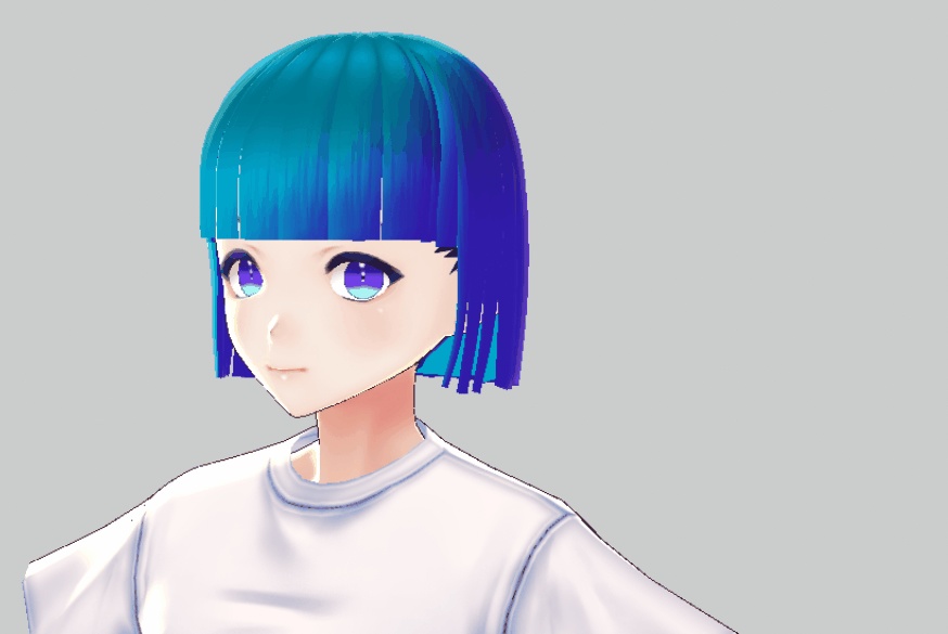 マウスで作成!「瞳・肌・髪・アイライン」テクスチャパック 【ハイライト用定規付き】