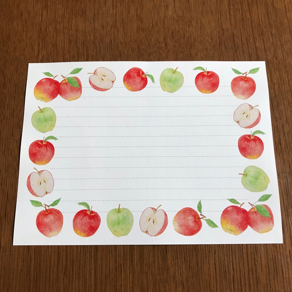 Letter Set Apple