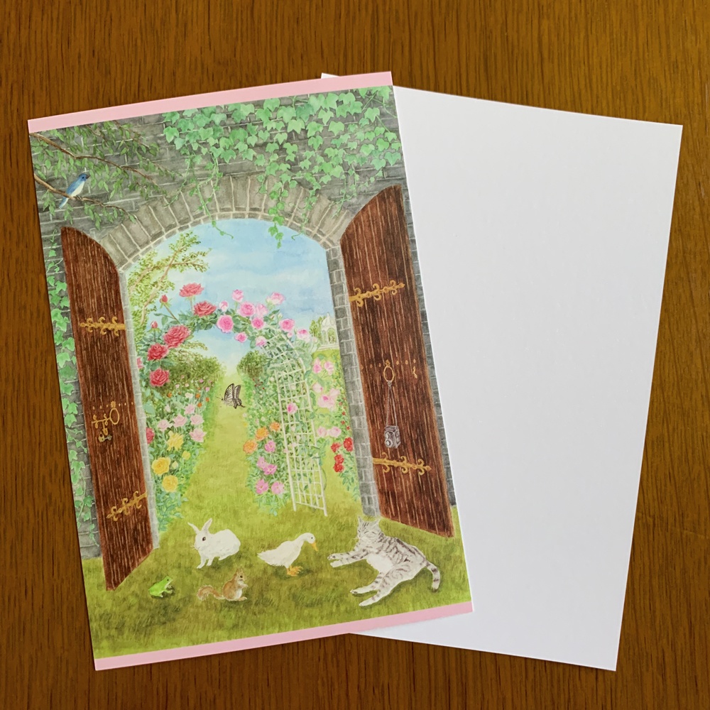 ポストカード:秘密の花園