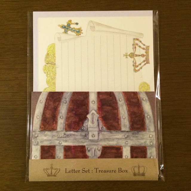 Letter Set Treasure Box