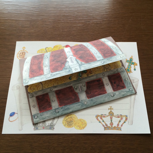 Letter Set Treasure Box