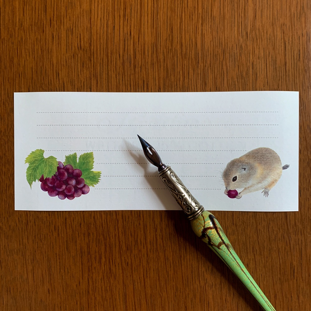 リチャードソンジリス一筆箋