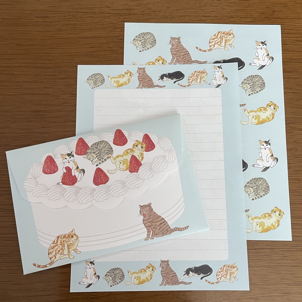 Letter Set Cat Cake(Renew)