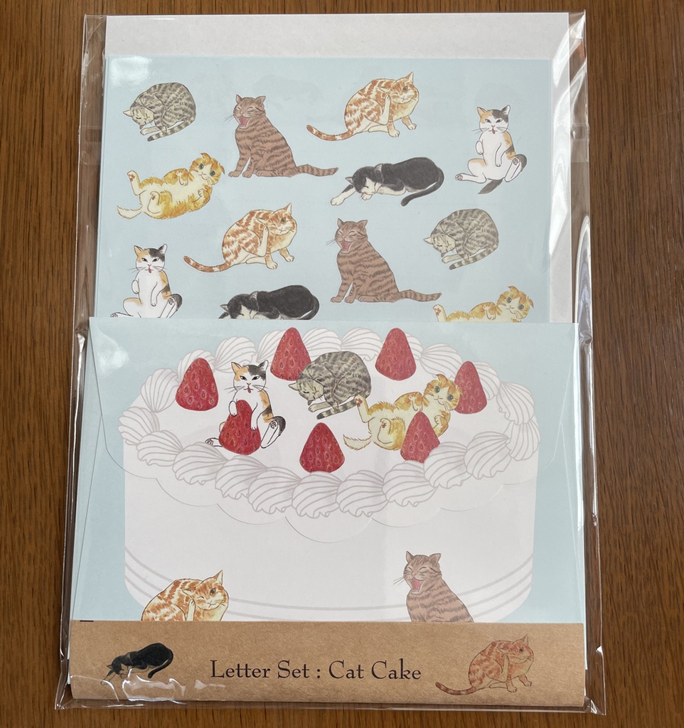 Letter Set Cat Cake(Renew)
