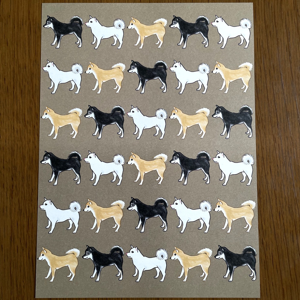 Letter Set 柴犬Love