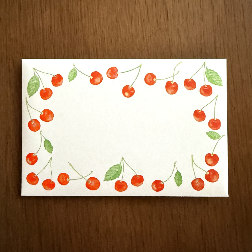 Letter Set シマリスとさくらんぼ