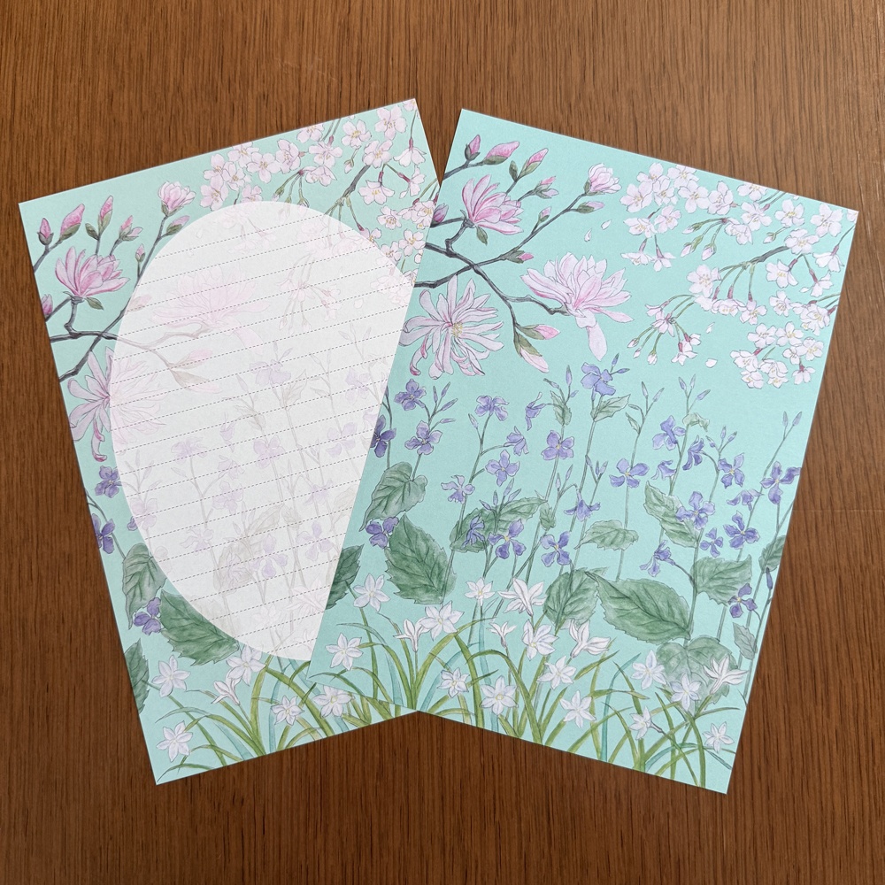 Letter Set:春彩一葉