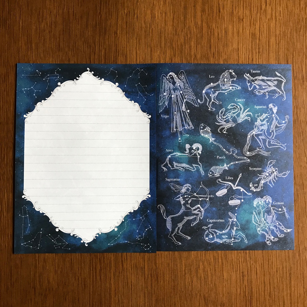 Letter Set 星物語