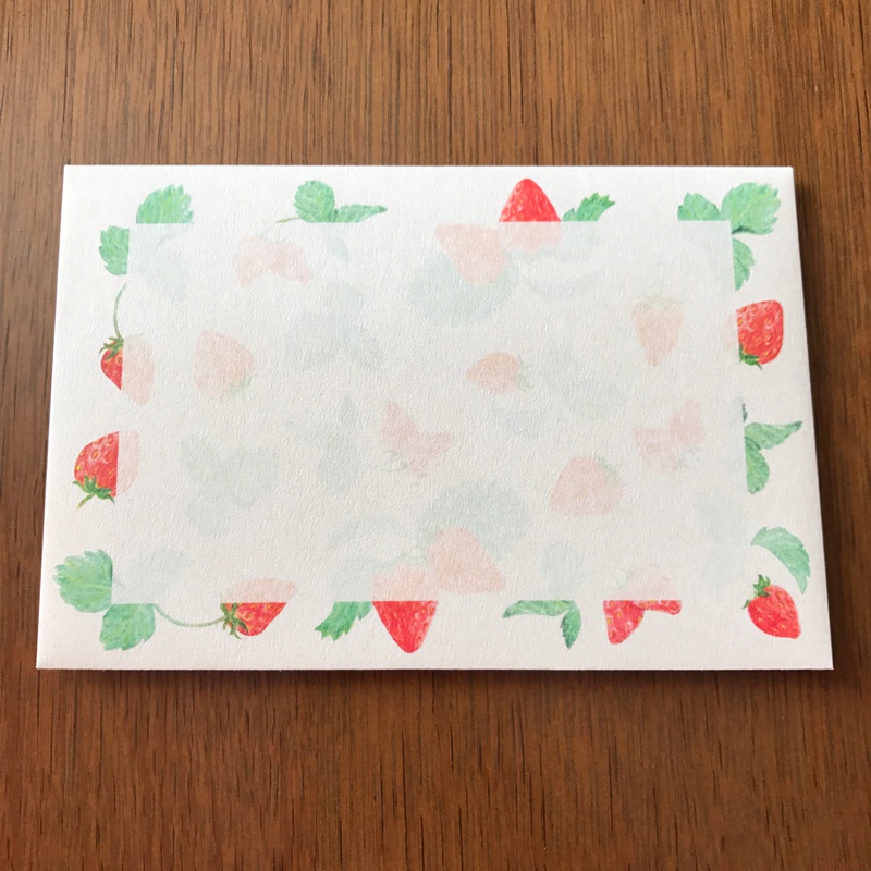 Letter Set Strawberry
