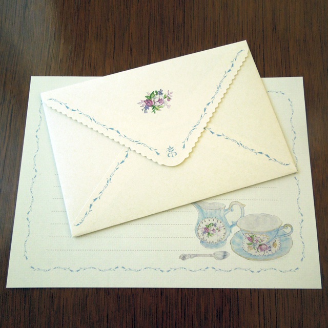 Letter Set Tea time