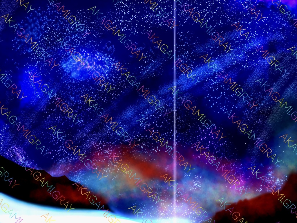 【背景素材】星空  (テスト投稿)