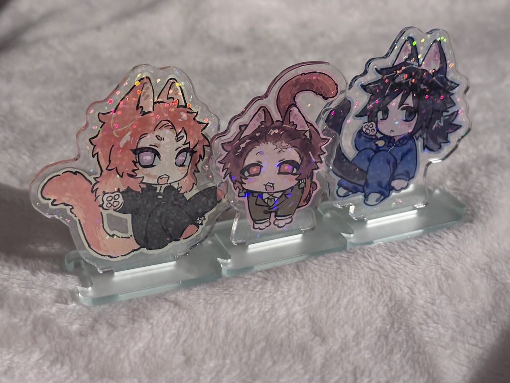 🐈🐾💧兄弟 ホログラムアクスタ